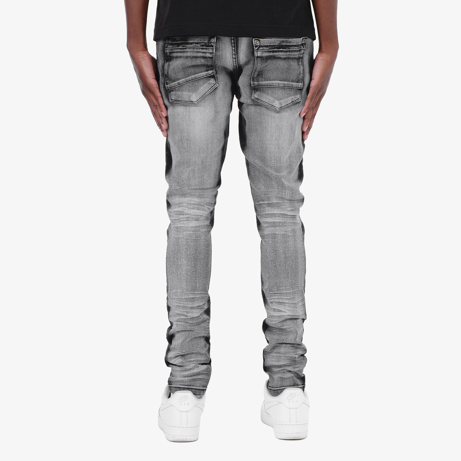 BLACK SAND WASHED JEANS