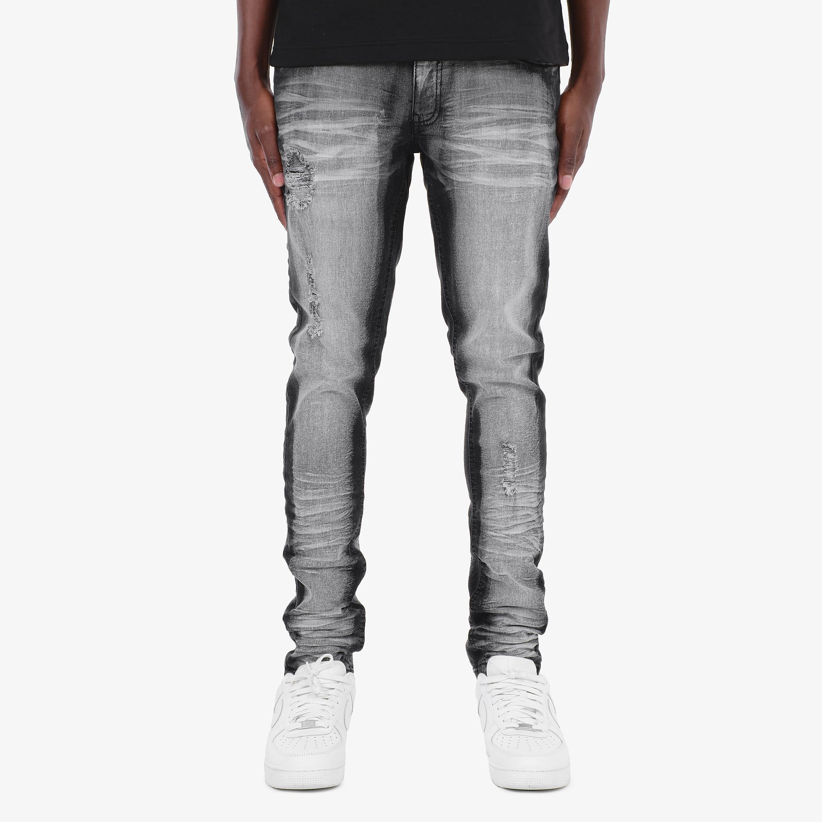 BLACK SAND WASHED JEANS