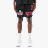 BLACK MESH SHORTS