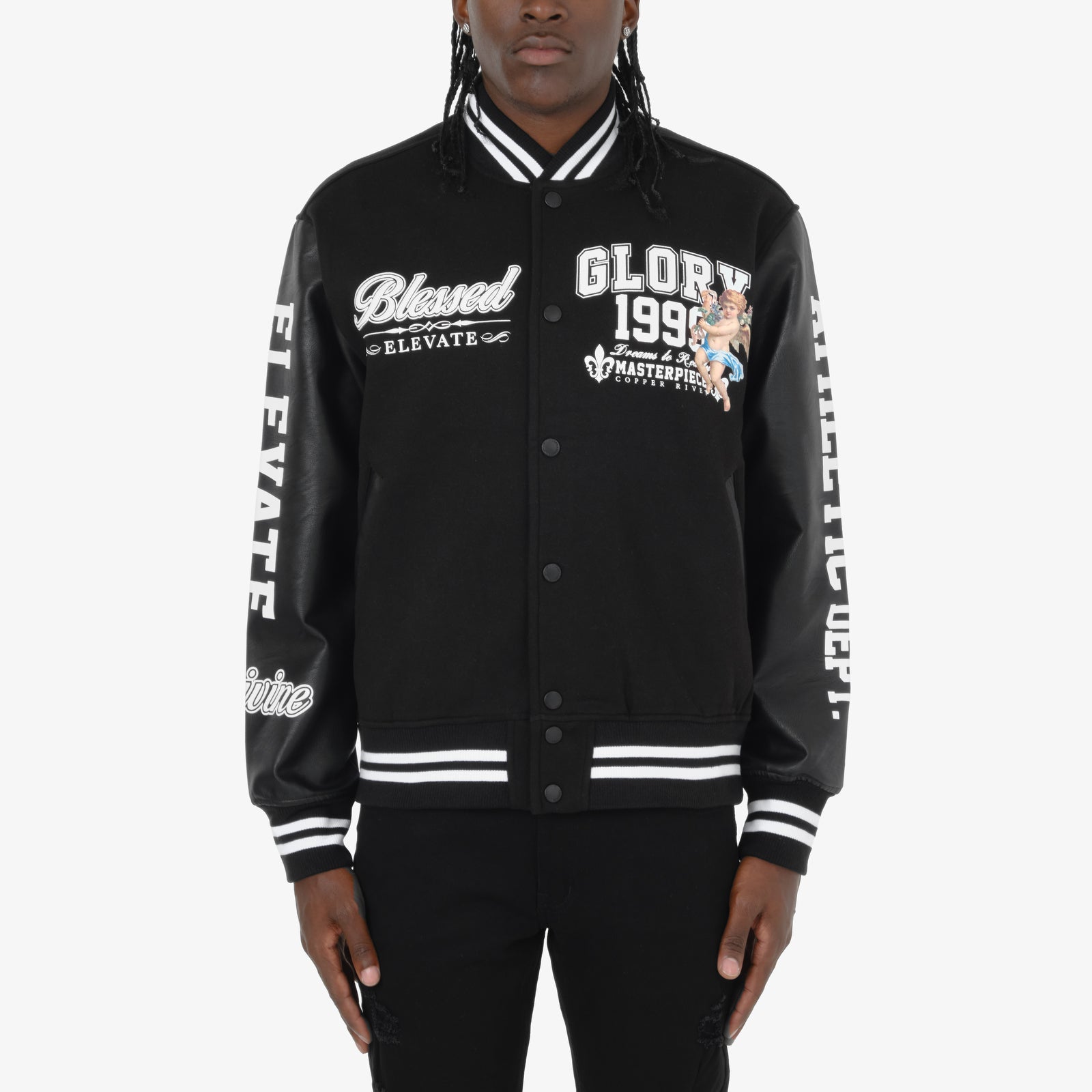 "GLORY" VARSITY JACKET