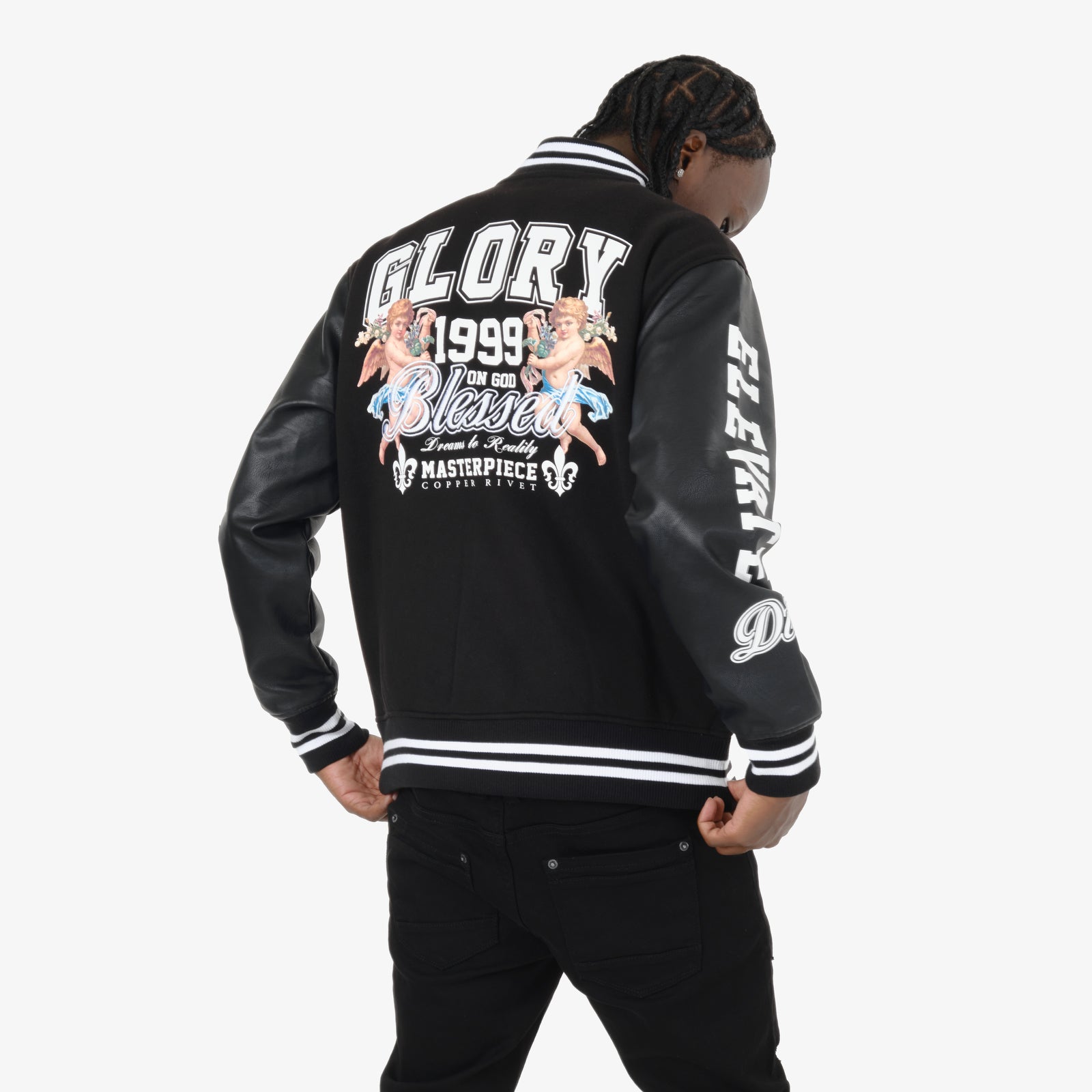 "GLORY" VARSITY JACKET