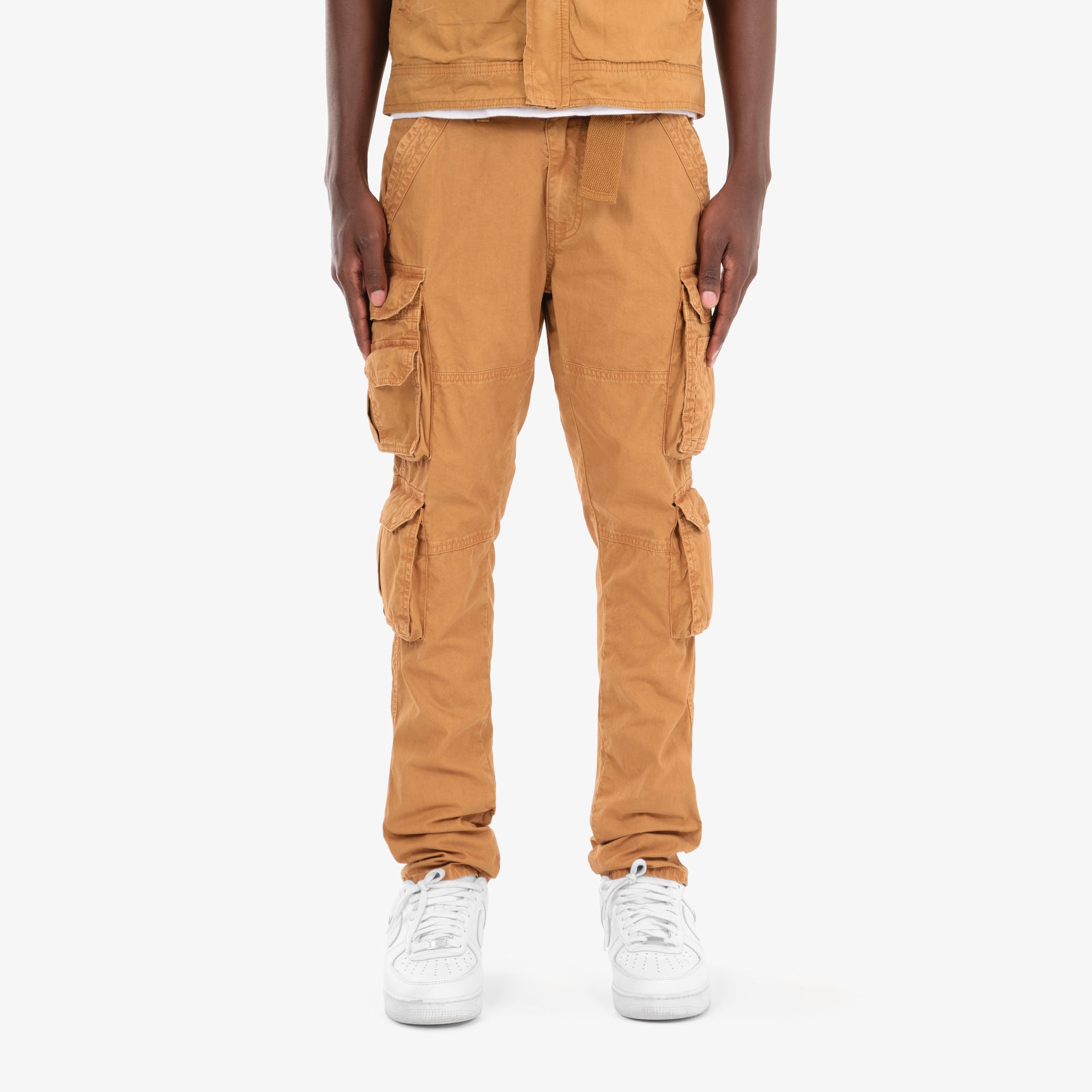 TIMBER BROWN CARGOS W/ BELT