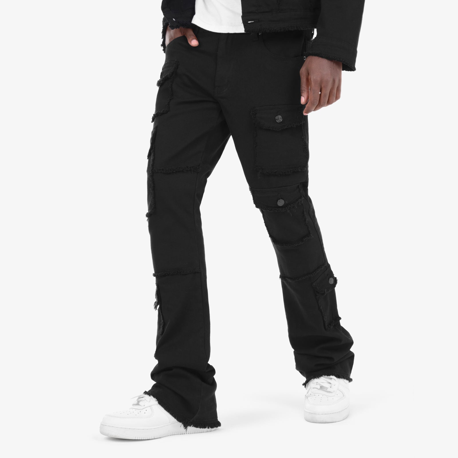 JET BLACK STACKED CARGOS