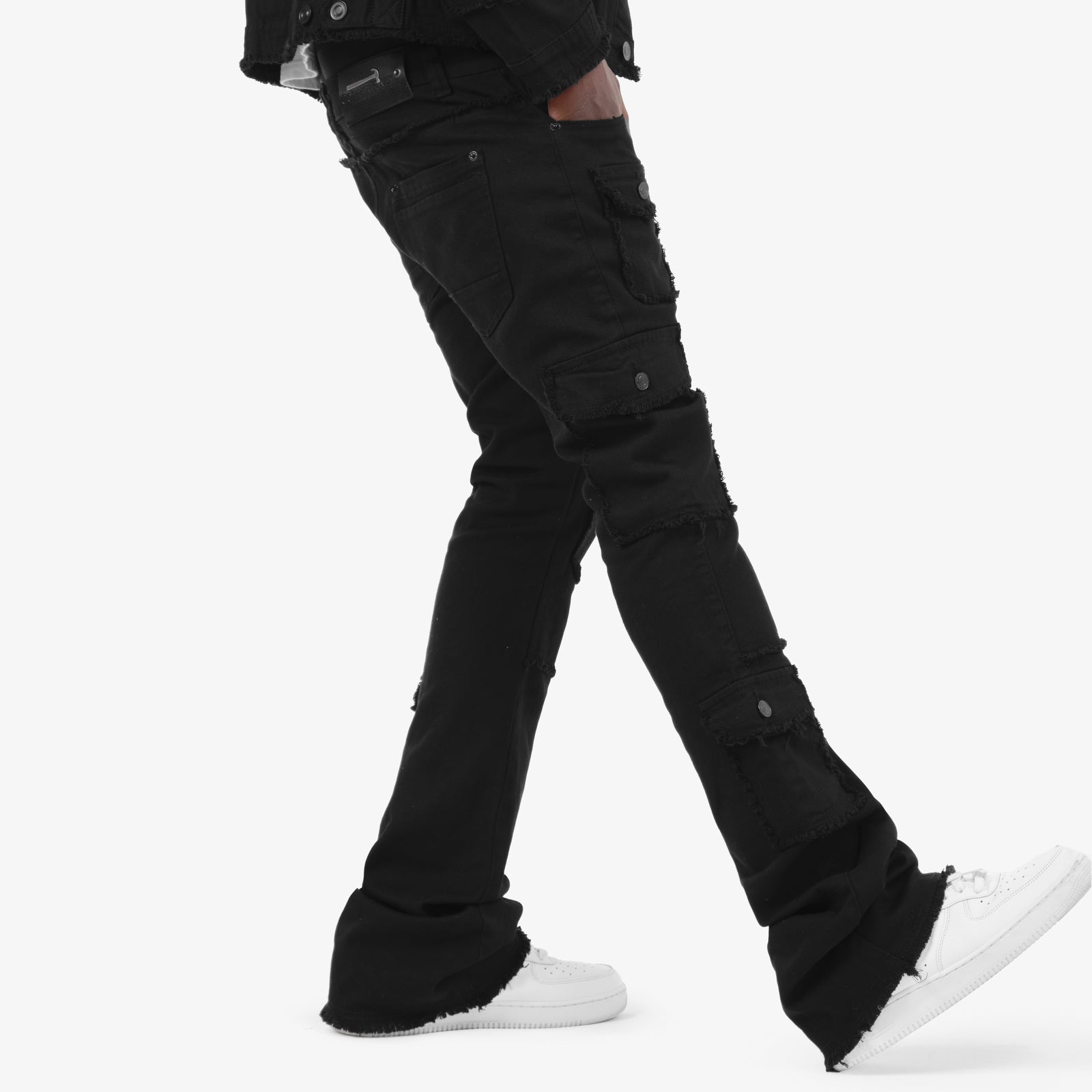 JET BLACK STACKED CARGOS