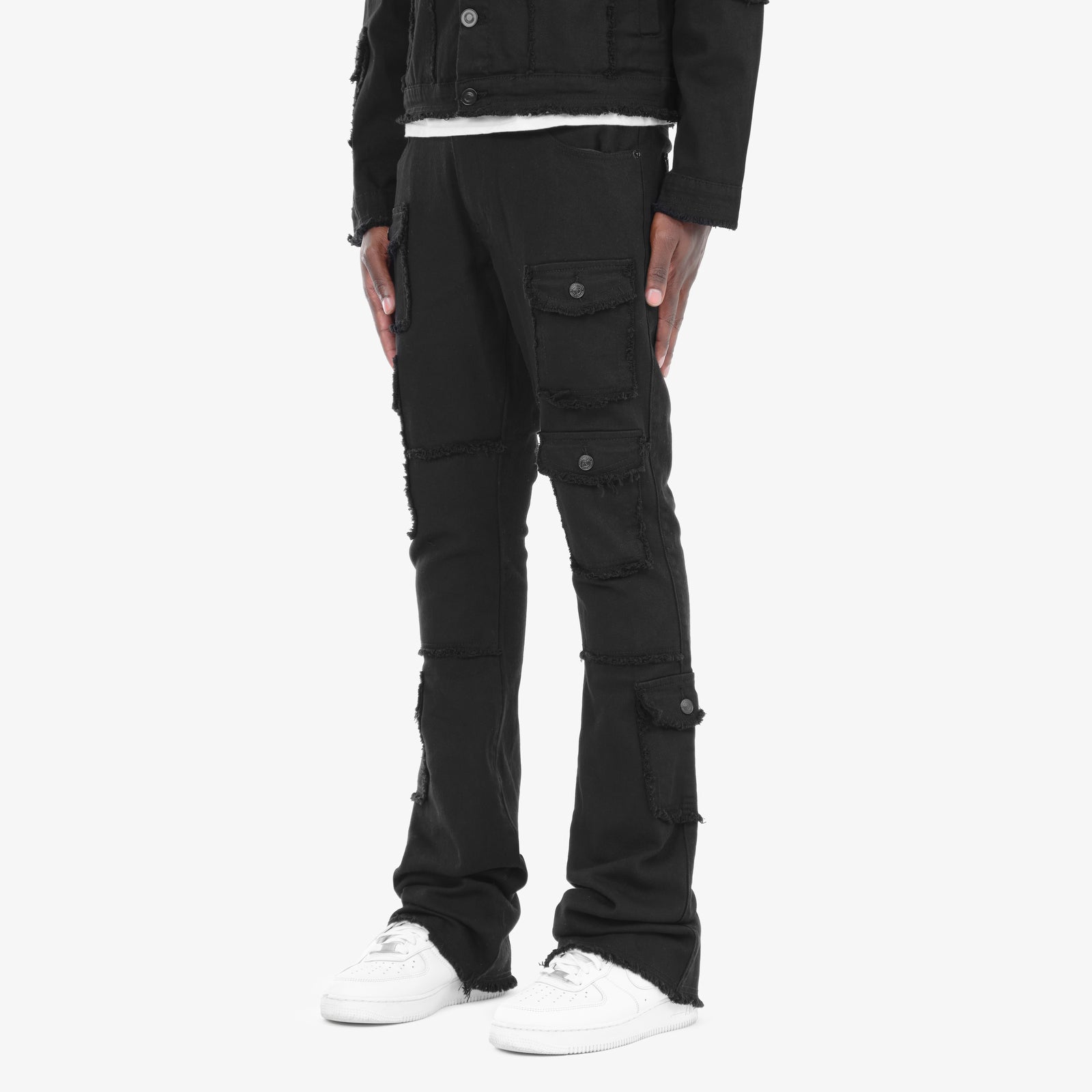 JET BLACK STACKED CARGOS