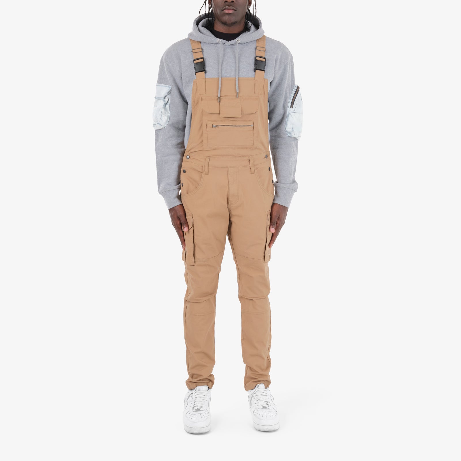 KHAKI OVERALLS