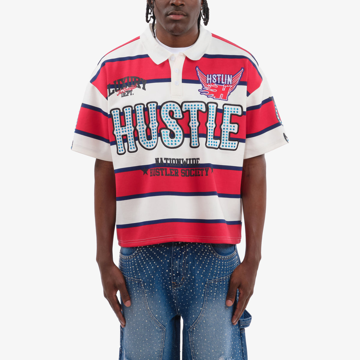 RED HUSTLE POLO