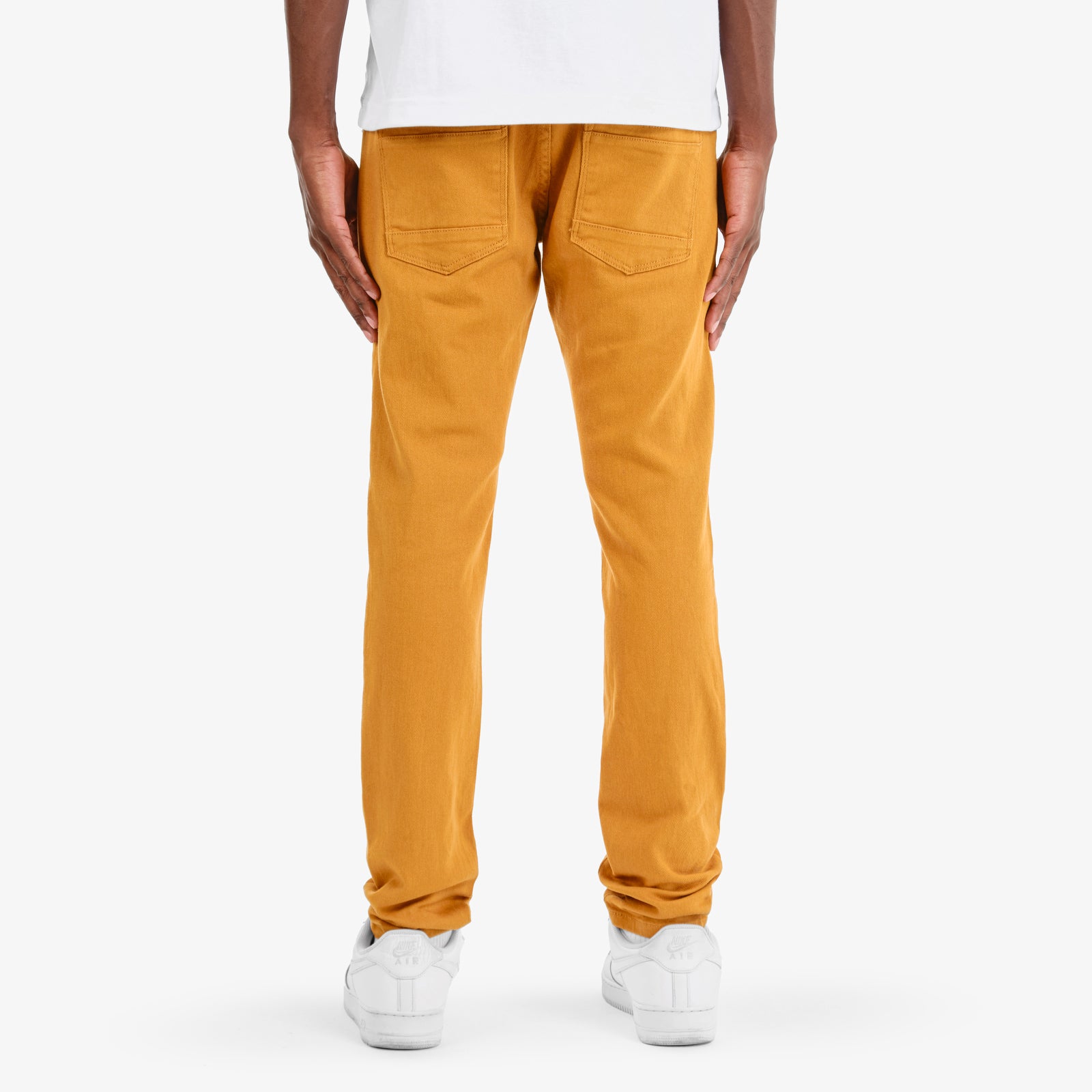 TIMBER BROWN PANTS WITH RIPS