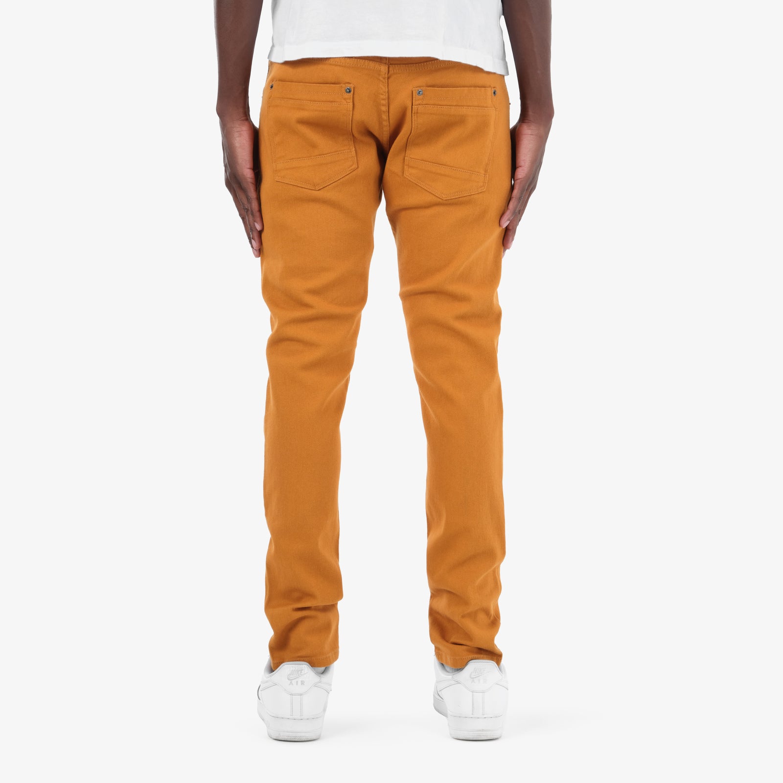 TIMBER BROWN PANTS WITH STRETCH