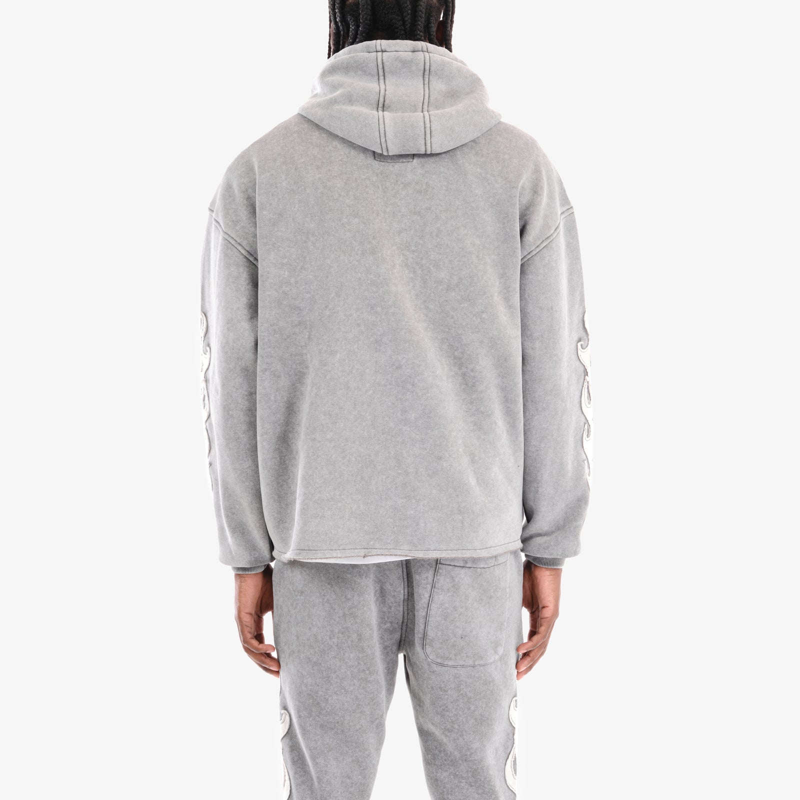 GRAY SAINT HOODIE