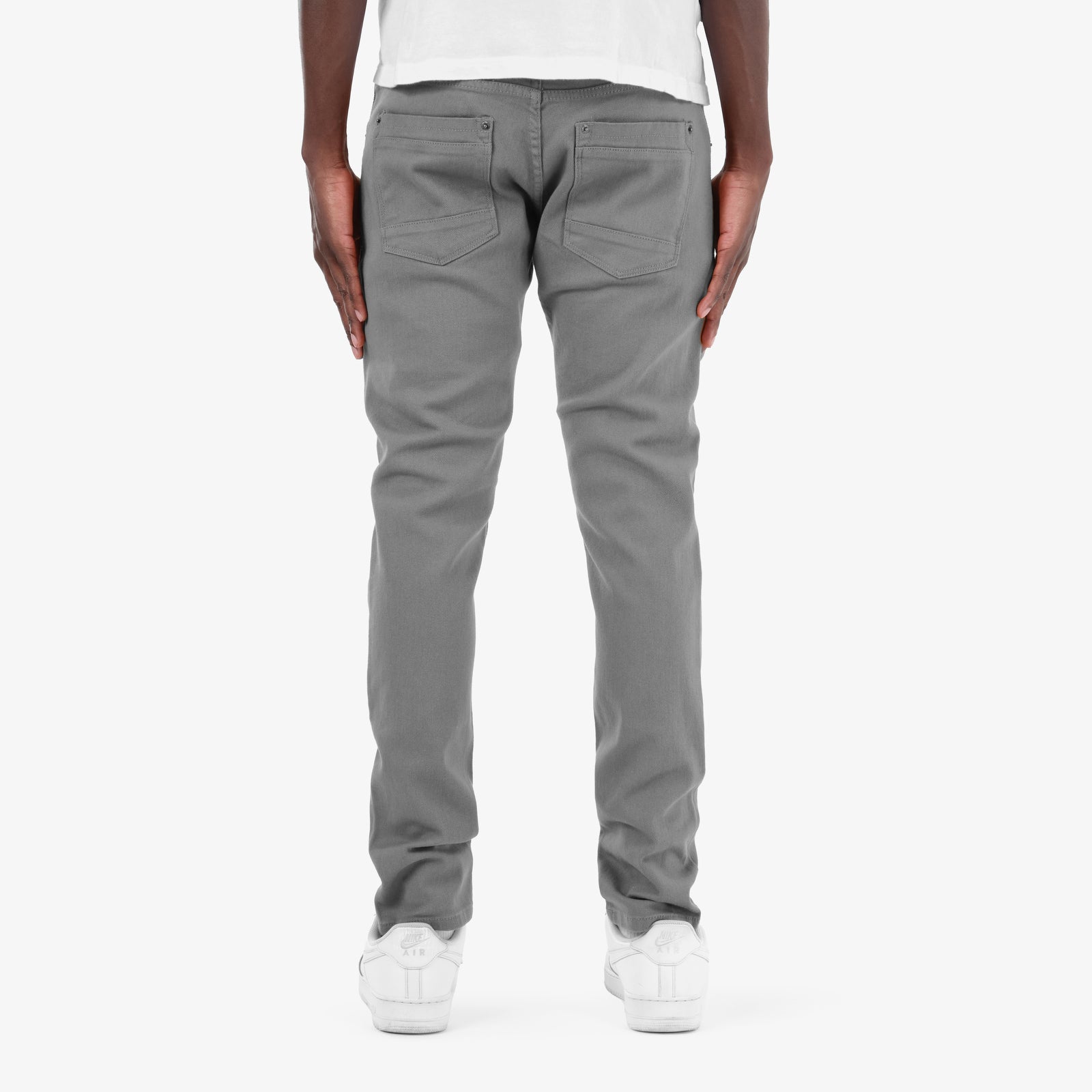 GRAY PANTS WITH STRETCH