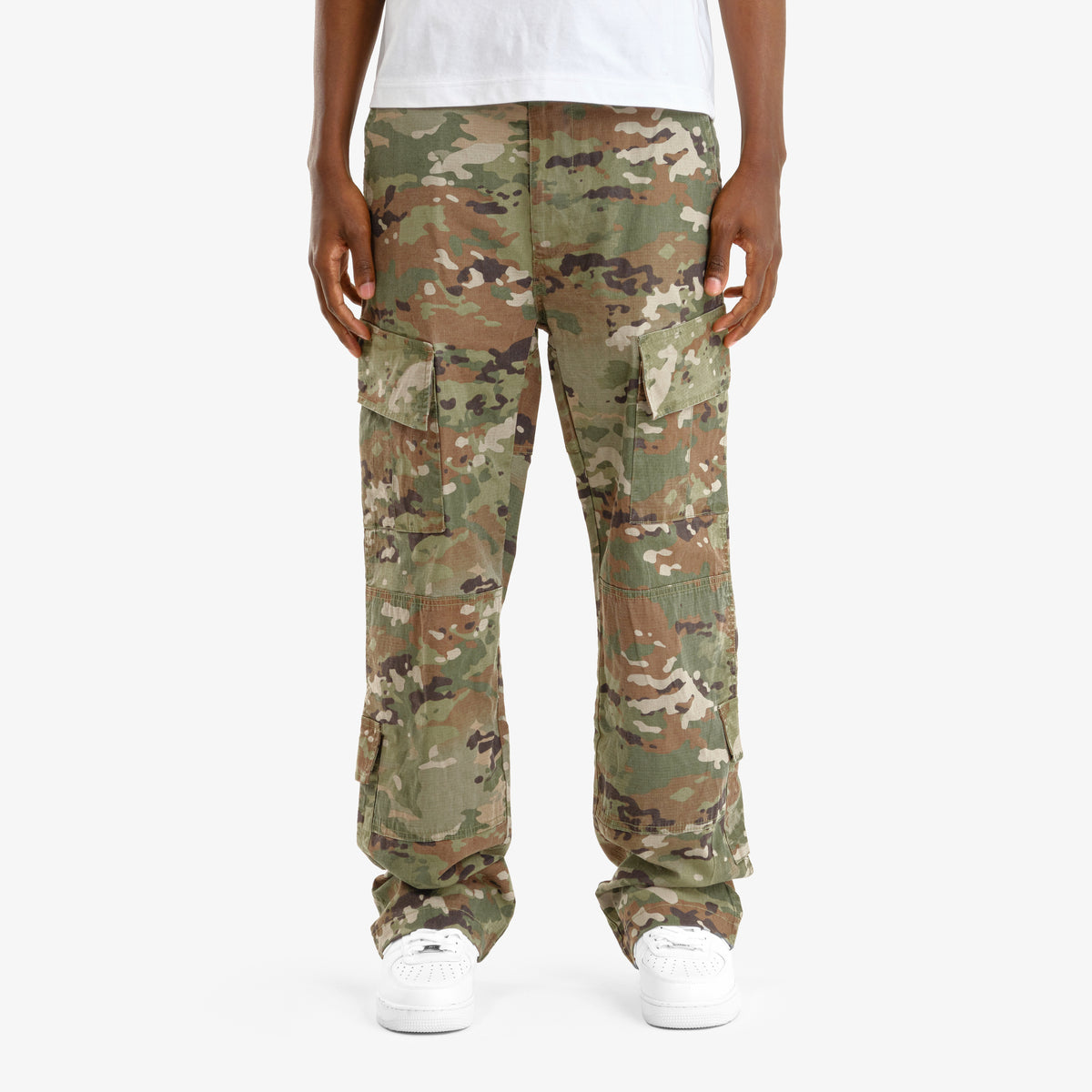 CAMO RIPSTOP CARGO PANTS