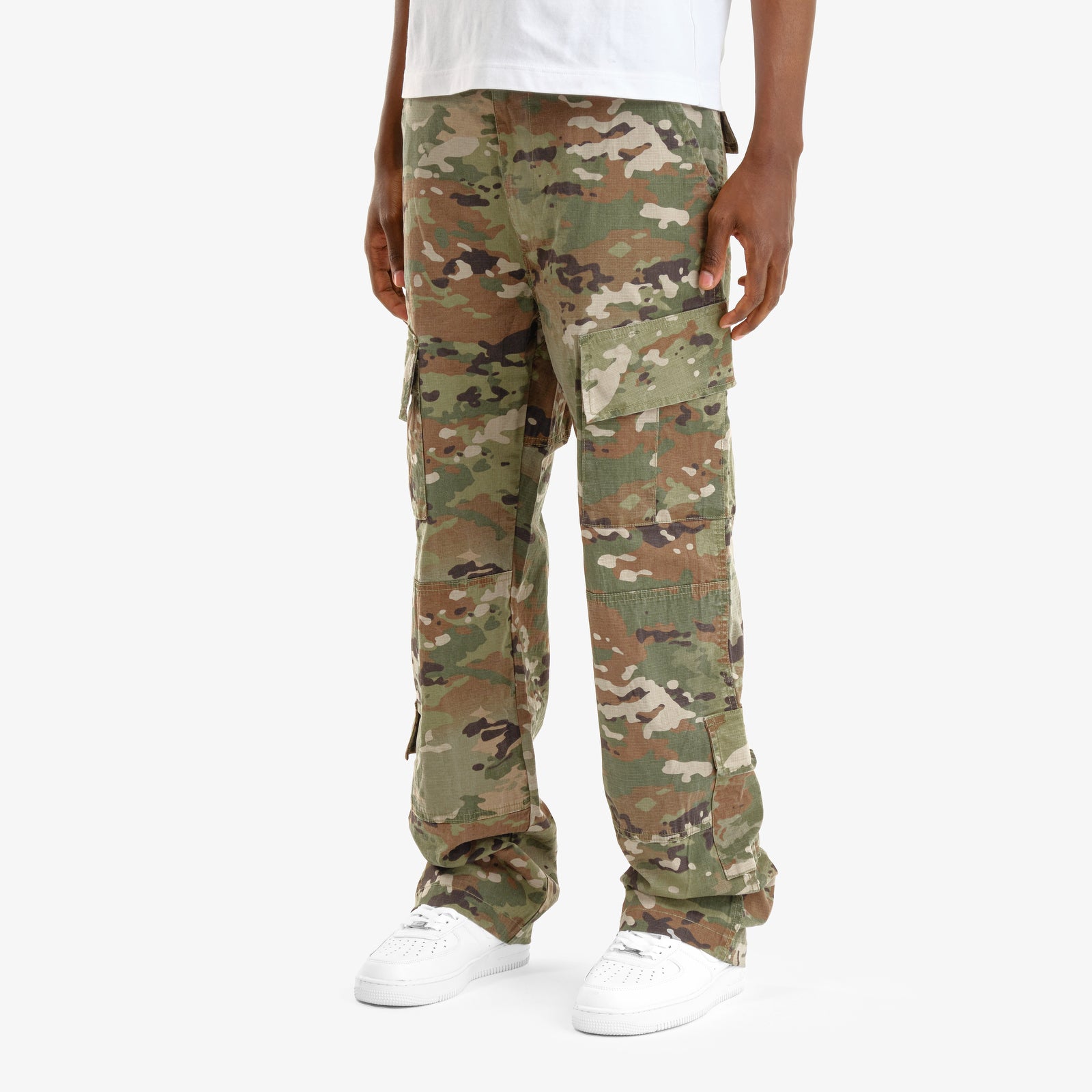 CAMO RIPSTOP CARGO PANTS