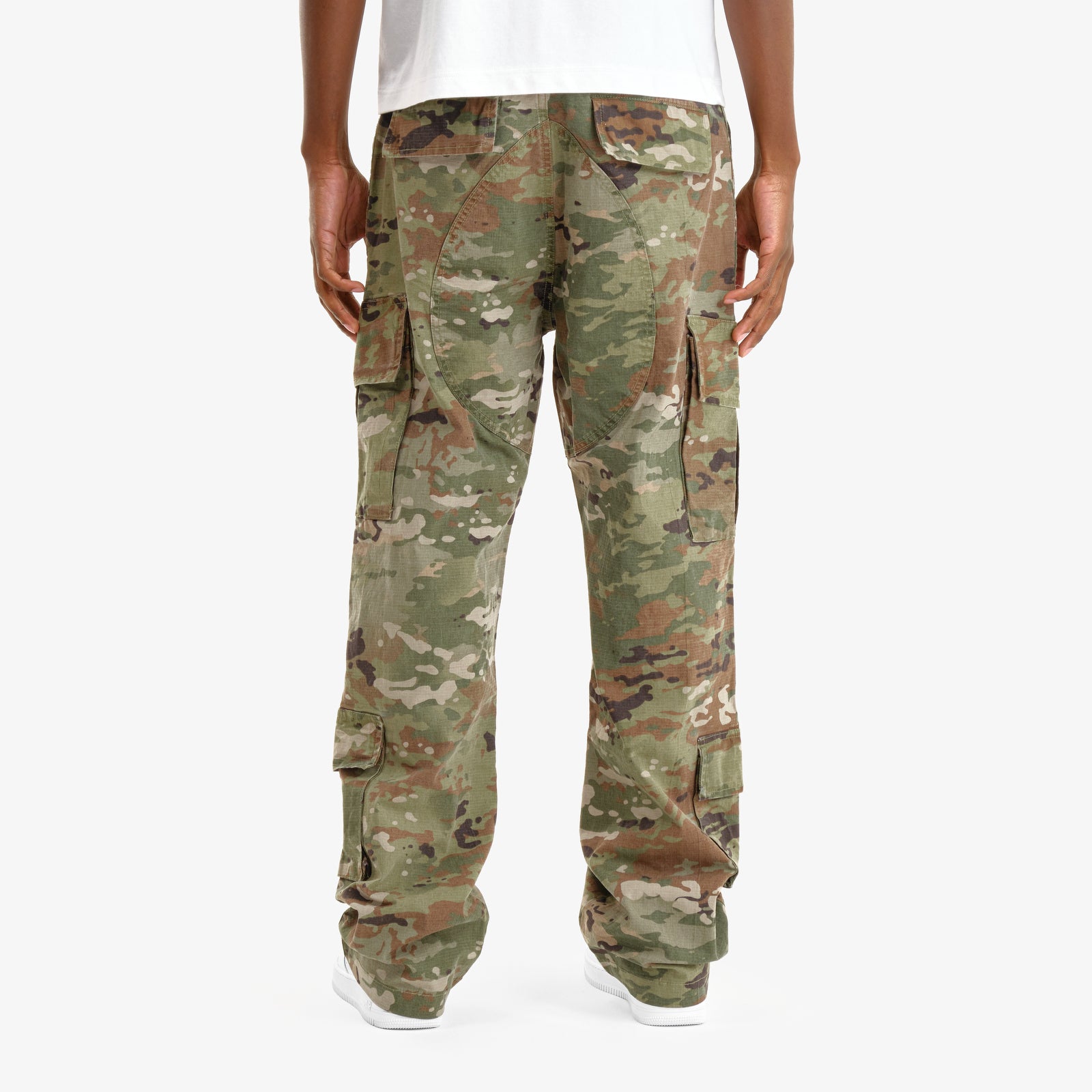 CAMO RIPSTOP CARGO PANTS