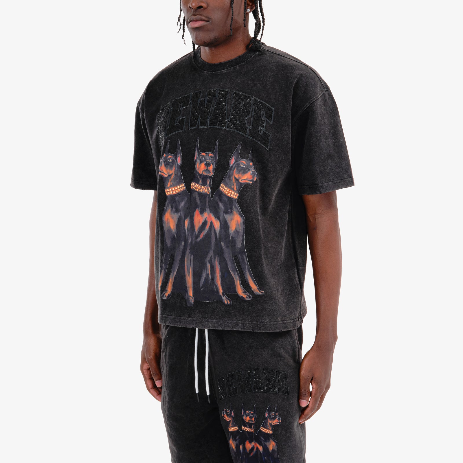 BLACK BEWARE T-SHIRT