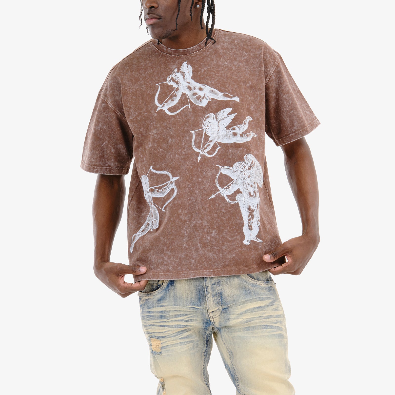 COCOA BROWN ANGEL T-SHIRT