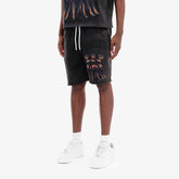 BLACK BEWARE SHORTS