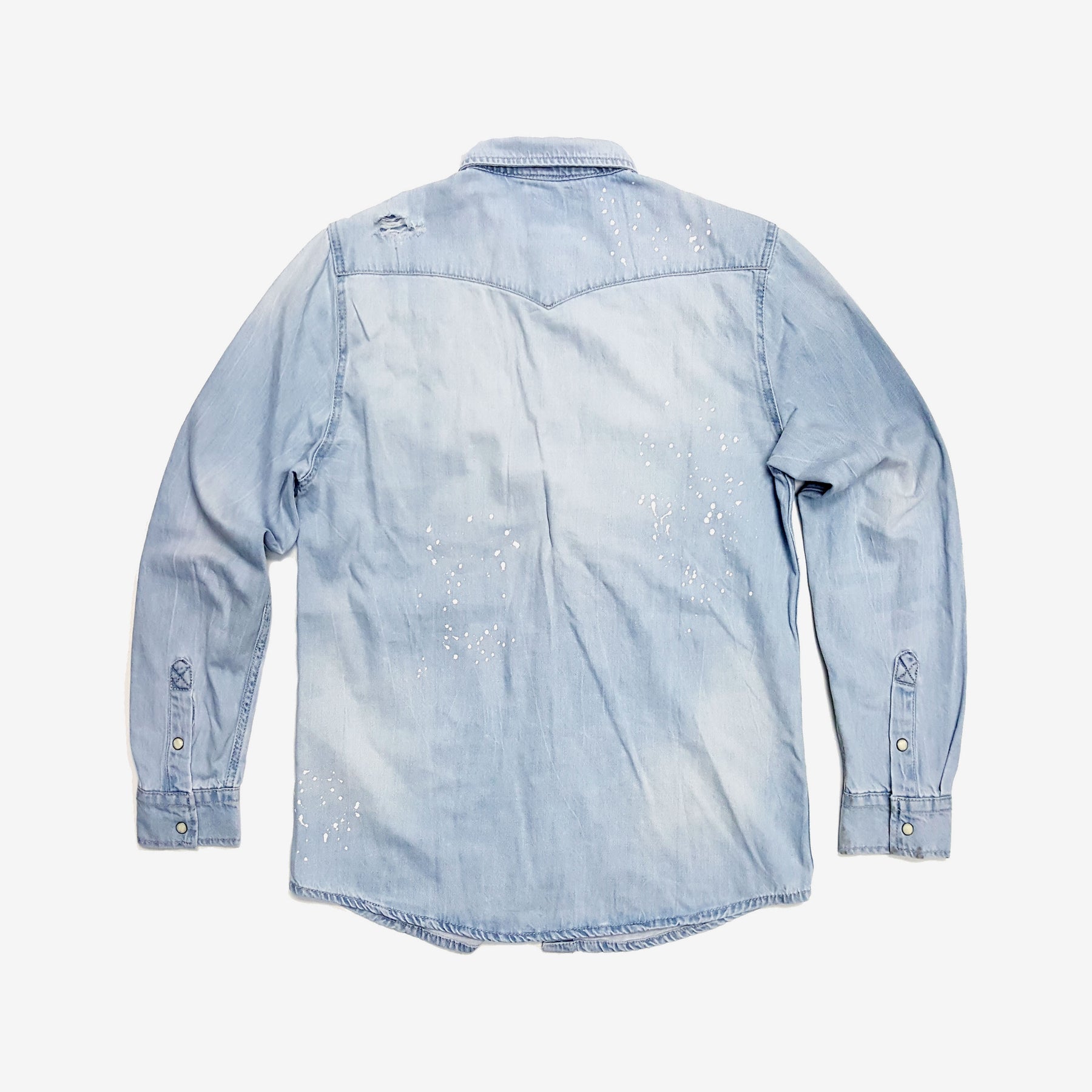 LIGHT BLUE DENIM SHIRT - Copper Rivet