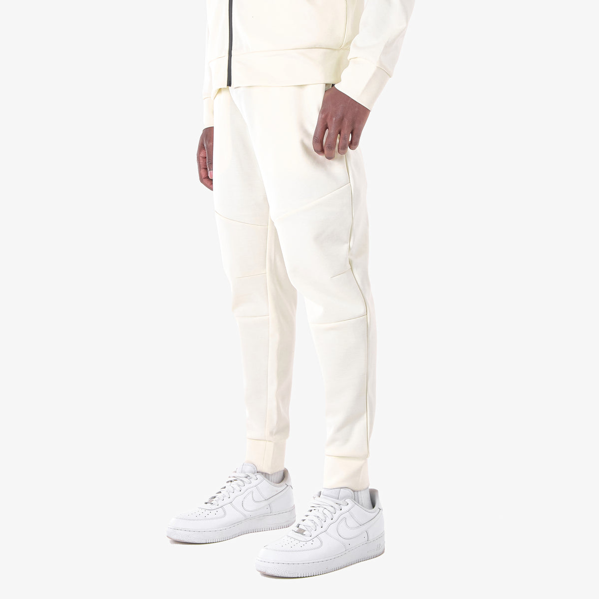 CREAM TECH FLEECE PANTS (Hidden Pocket)