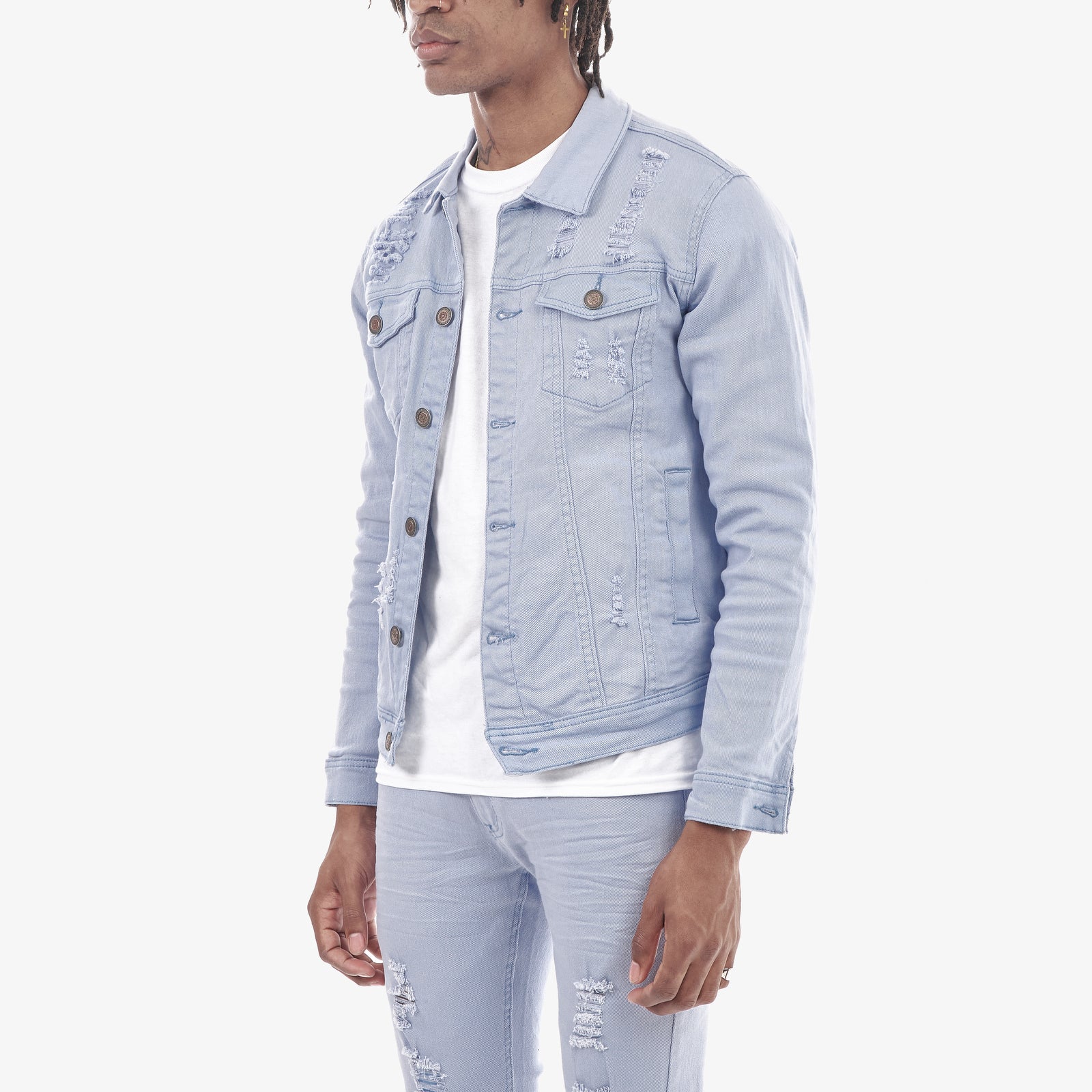 LIGHT BLUE DENIM JACKET