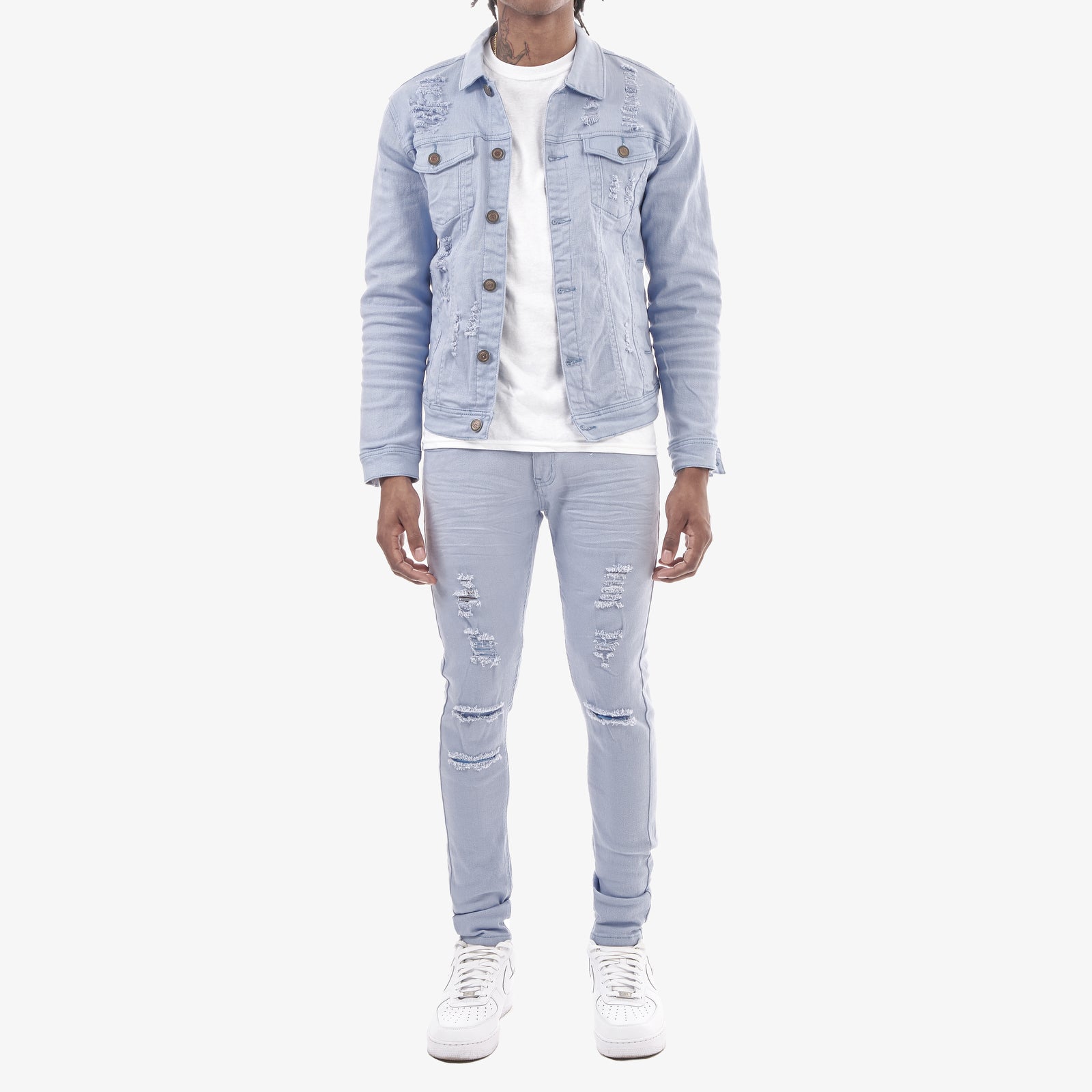 LIGHT BLUE DENIM JACKET