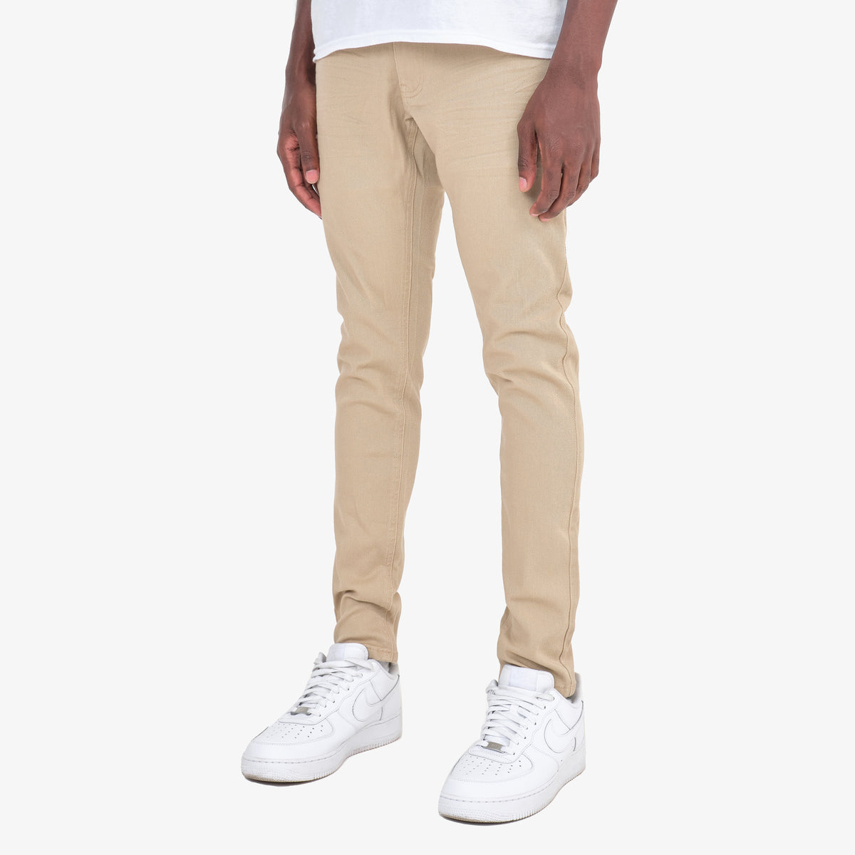 KHAKI PANTS WITH STRETCH