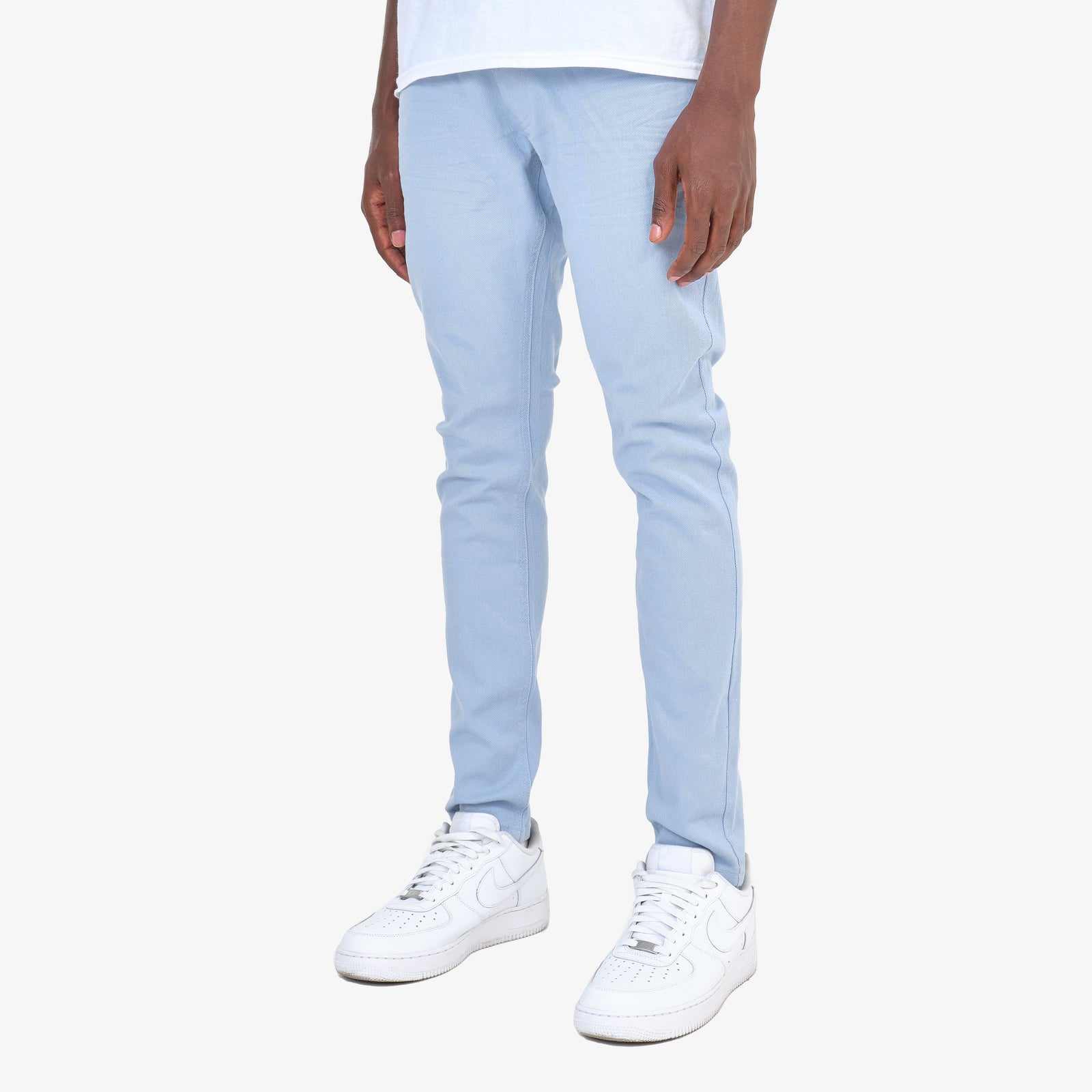 LIGHT BLUE PANTS WITH STRETCH