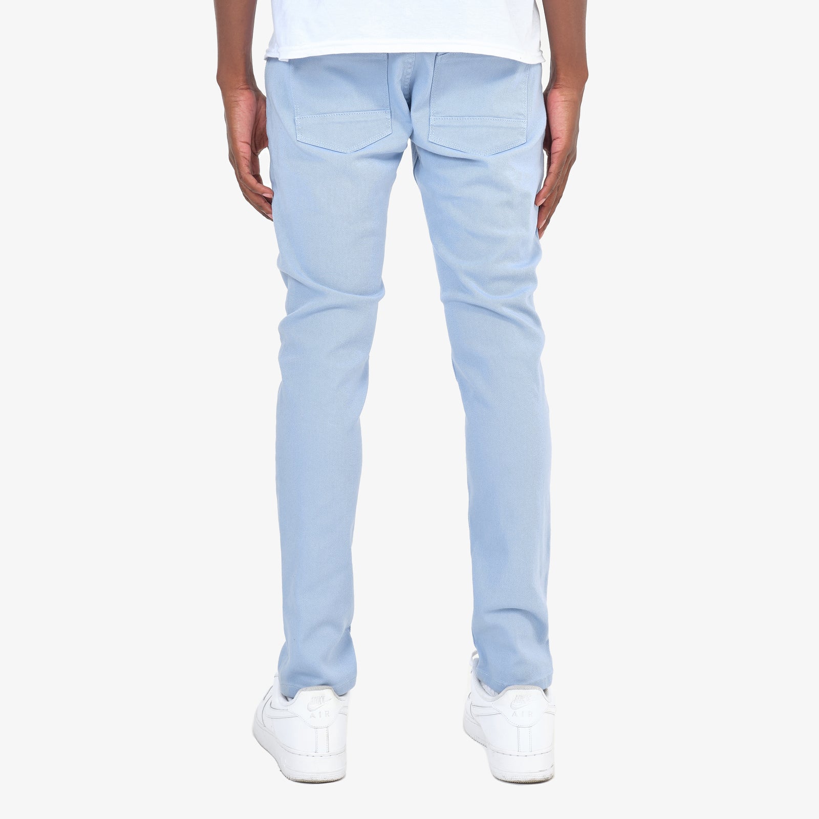 LIGHT BLUE PANTS WITH STRETCH