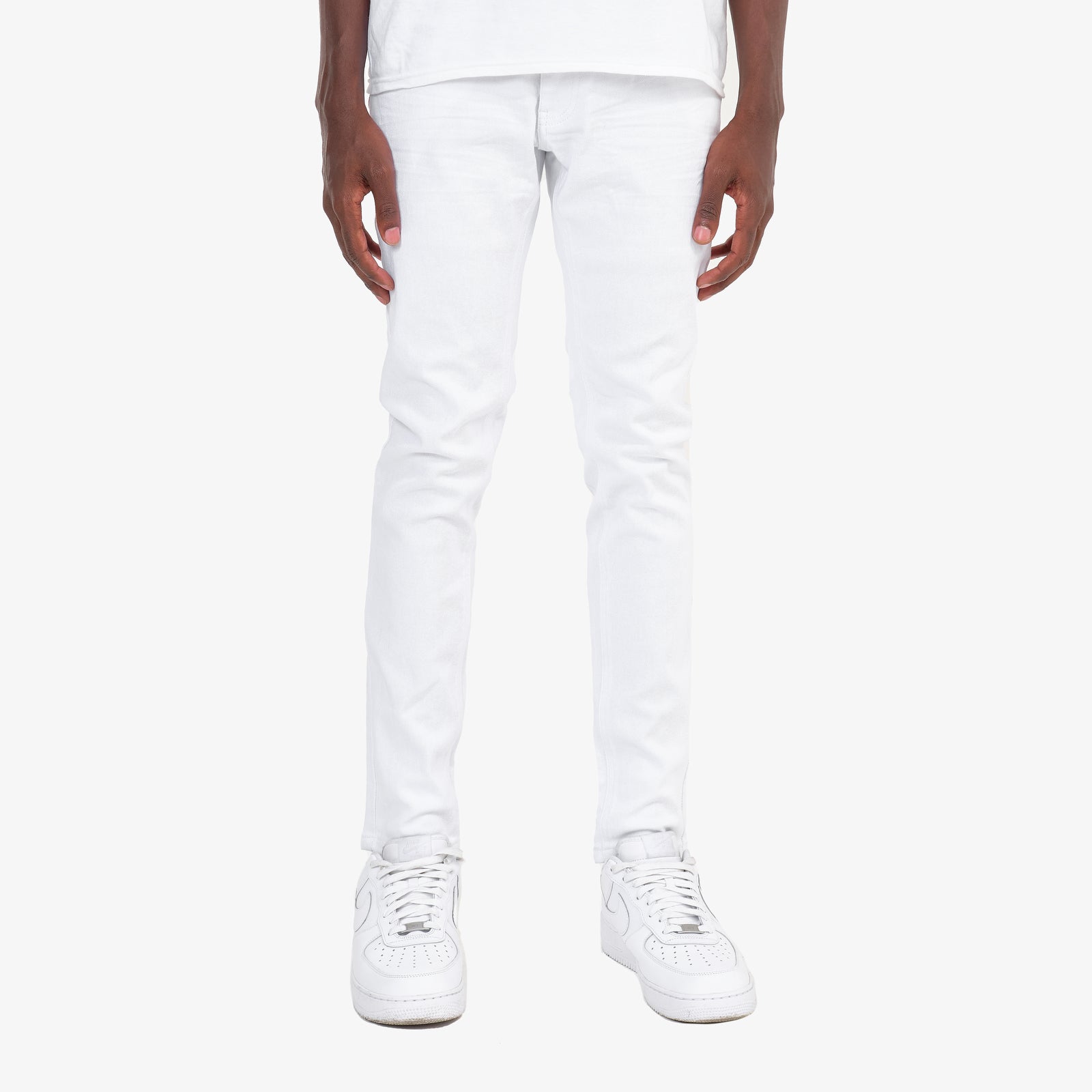 WHITE PANTS WITH STRETCH