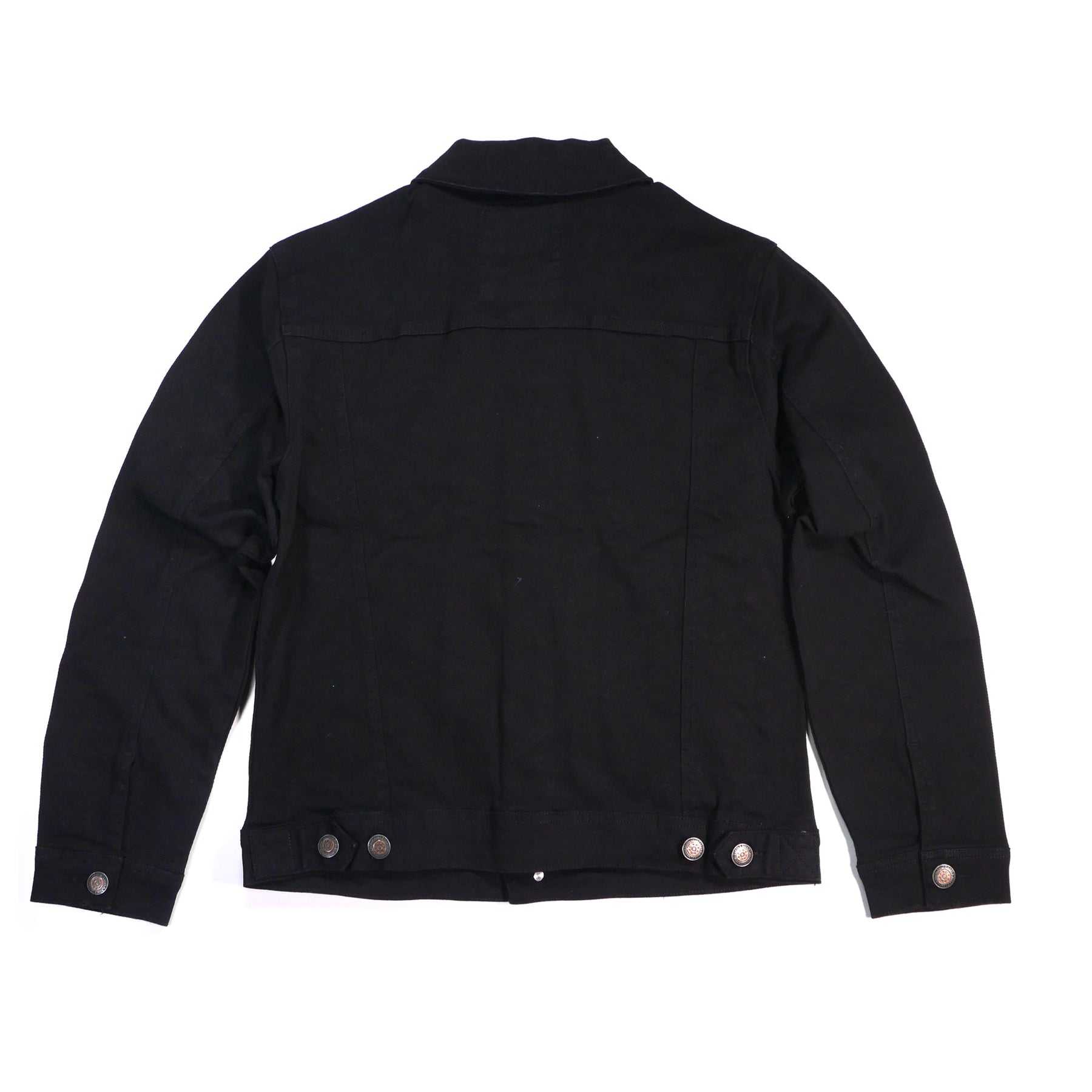 JET BLACK DENIM JACKET - Copper Rivet