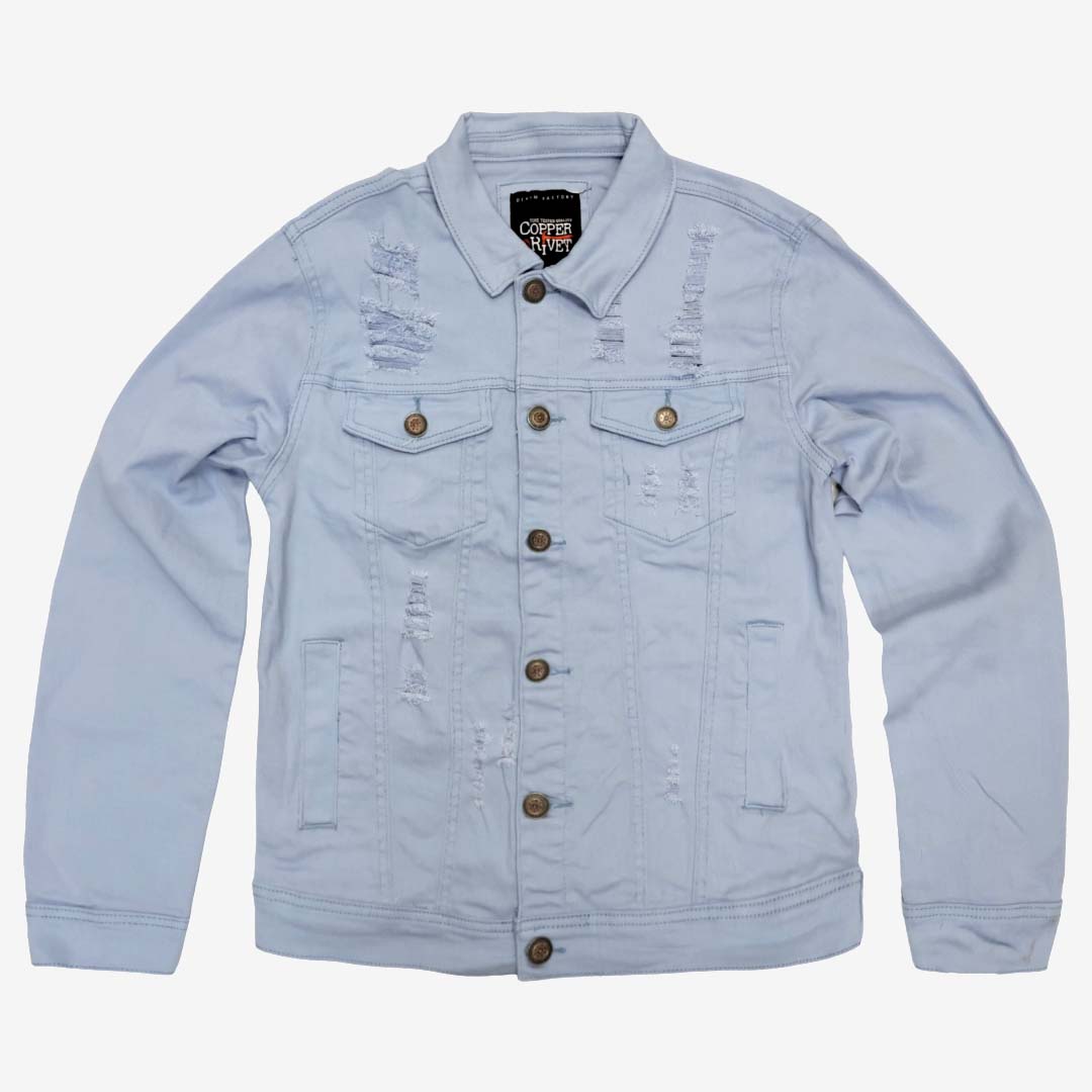 LIGHT BLUE DENIM JACKET