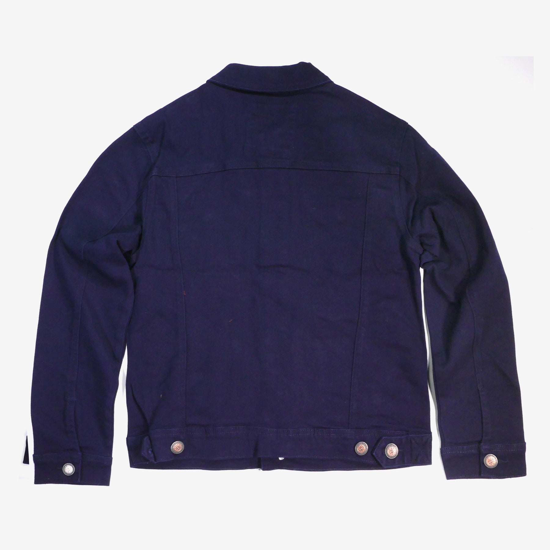 NAVY DENIM JACKET - Copper Rivet