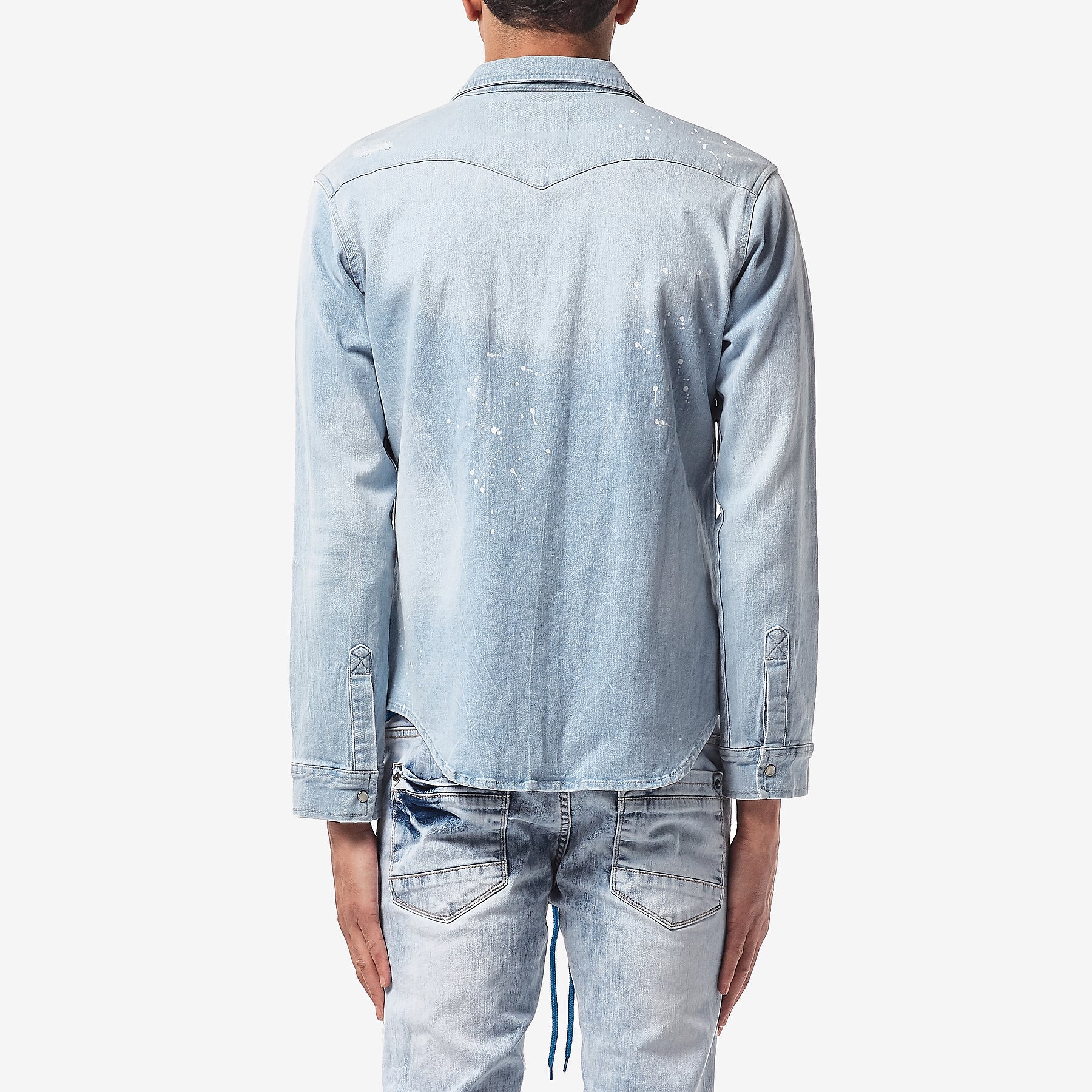 LIGHT BLUE DENIM SHIRT - Copper Rivet