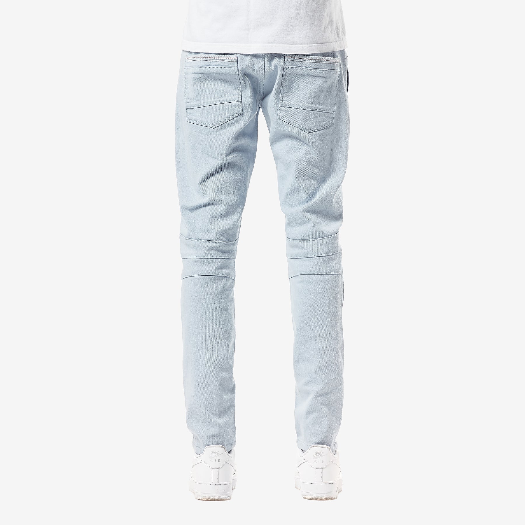 LIGHT BLUE PANTS WITH SIDE POCKETS - Copper Rivet