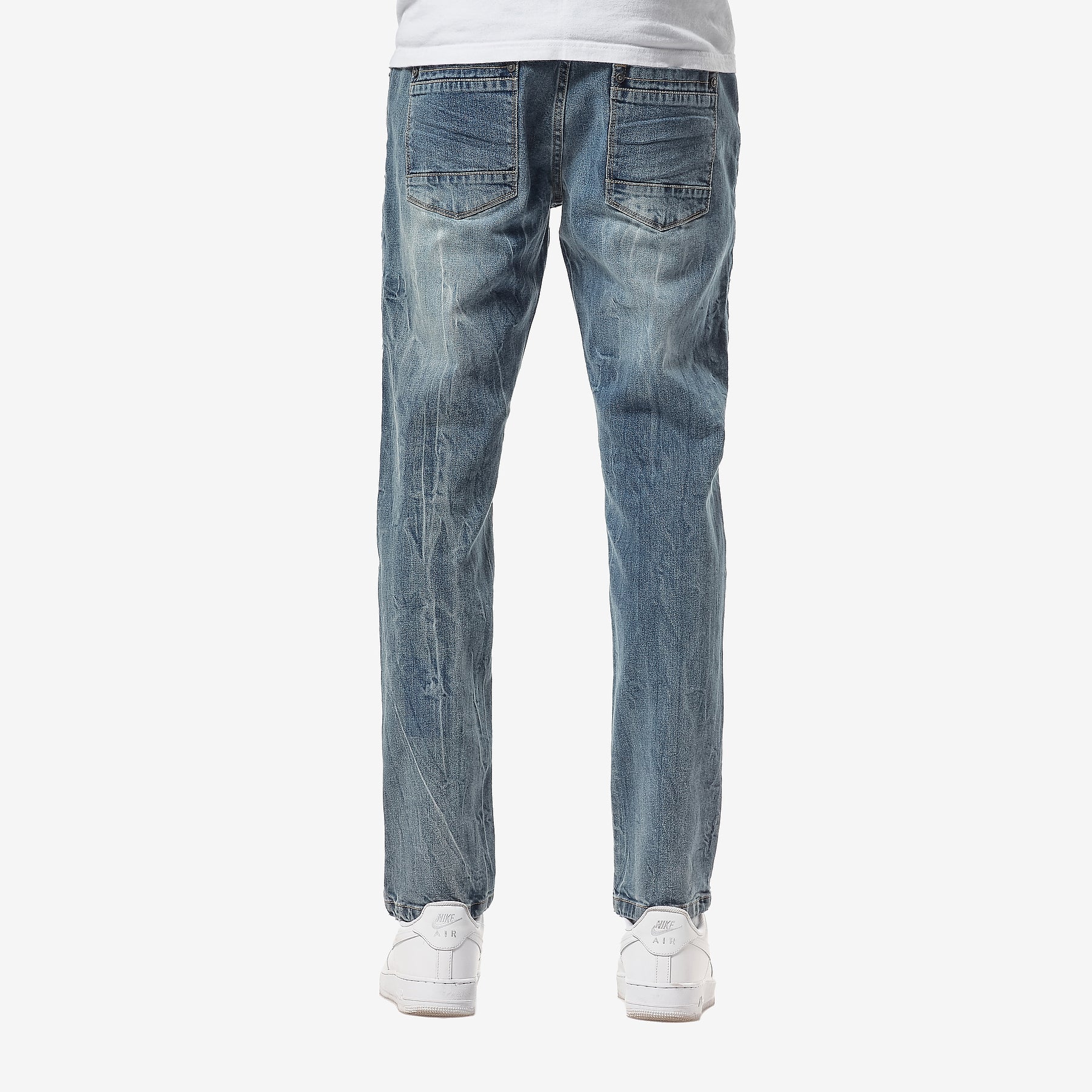 STRAIGHT FIT DARK BLUE JEANS - Copper Rivet