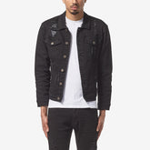 JET BLACK DENIM JACKET - Copper Rivet