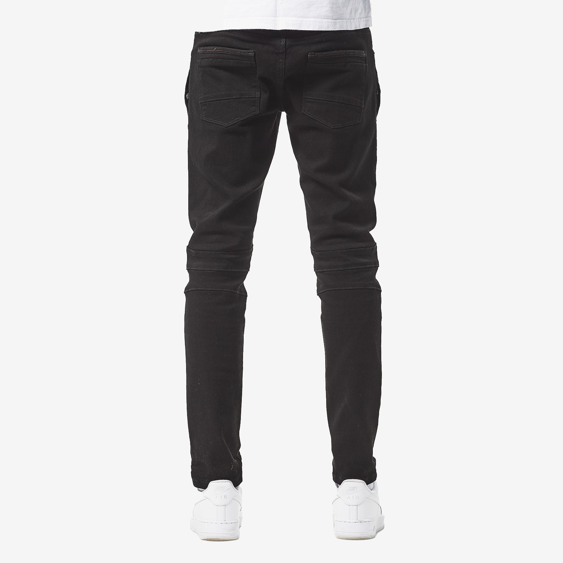 JET BLACK PANTS WITH SIDE POCKETS - Copper Rivet