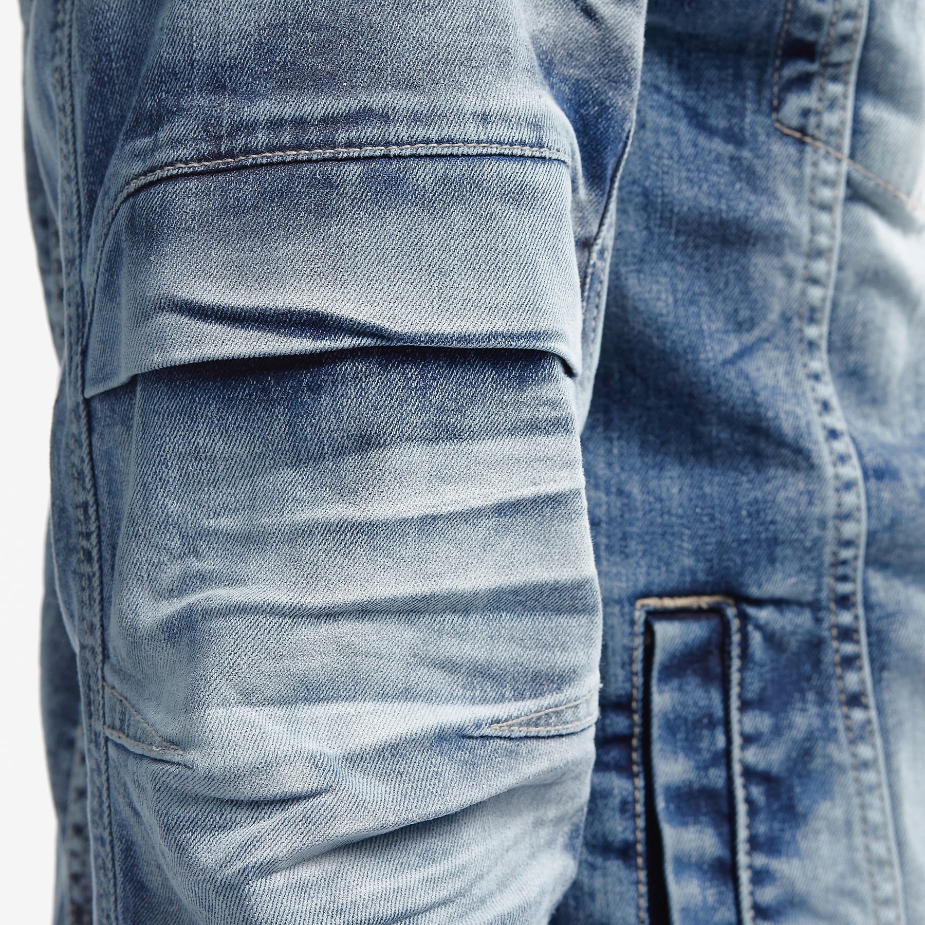 LIGHT SAND BLUE DENIM JACKET W/ FASHION CUTS - Copper Rivet
