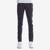 NAVY PANTS WITH RIPS - Copper Rivet