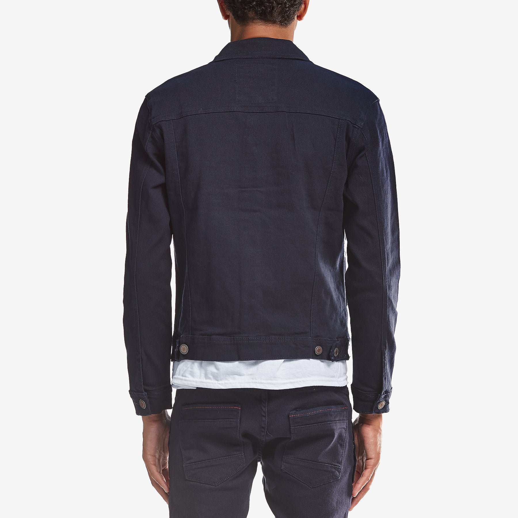 NAVY DENIM JACKET - Copper Rivet