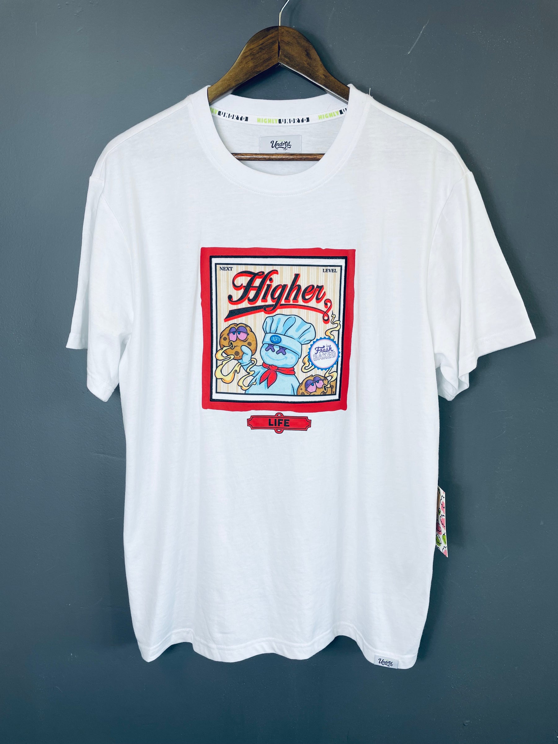 WHITE "HIGHER LIFE" T-SHIRT