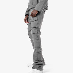 GRAY STACKED CARGOS