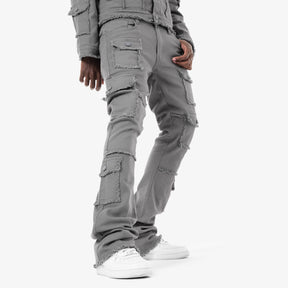 GRAY STACKED CARGOS