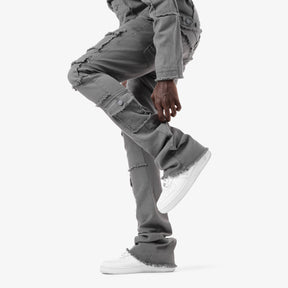 GRAY STACKED CARGOS
