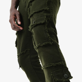 OLIVE STACKED CARGOS