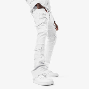 WHITE STACKED CARGOS