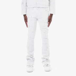 WHITE STACKED CARGOS