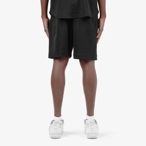 BLACK MESH RACING SHORTS