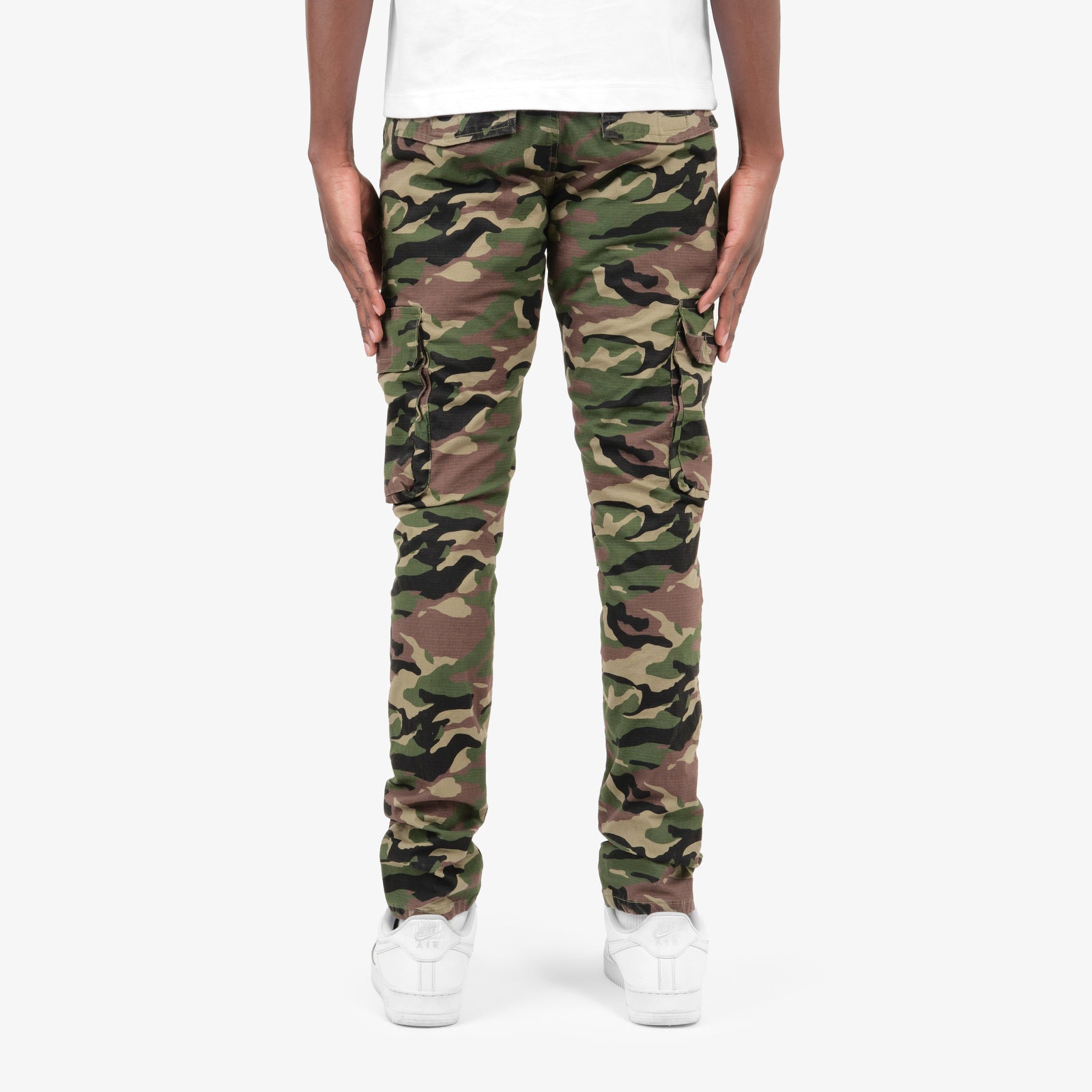 WOODLAND CAMO CARGOS