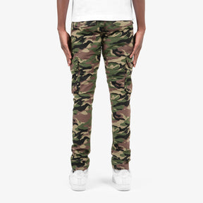 WOODLAND CAMO CARGOS